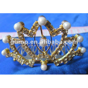 Crstal tiara comb (GWST12-111)